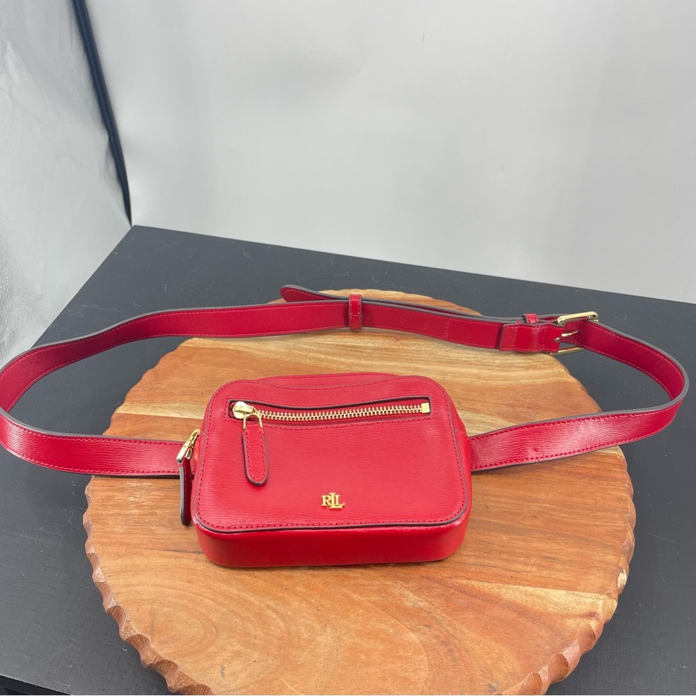 Lauren Ralph Lauren Red Crossbody Bag